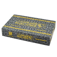 طقم شاي وقهوة عربي 18 قطعة زجاج 130 مل مخطط ( 6 اش...