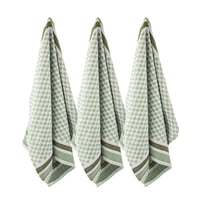 طقم مناشف تنظيف قطني كاروهات 4 قطعة 71*50 سم الوان...