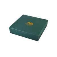 طقم شاي وقهوة زجاج سادة فاخر 18 قطعة