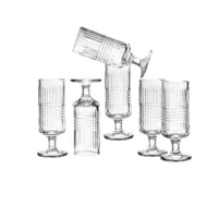 كاسات عصير ترحيبي ميني زجاج 95 مل 6 قطعة