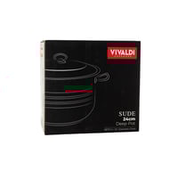 قدر استيل تركي مقاس 24 سم VIVALDI 18/10
