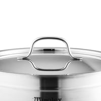 طقم قدور MIROLEX استيل 9 قطعة سادة