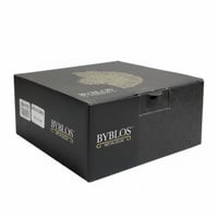 تمريات معدن ذهبي وغطاء زجاج محجر 6 قطعة