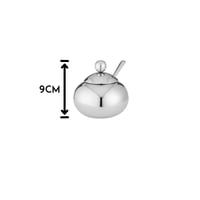 سكرية استيل سادة مع ملعقة