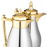 طقم ترامس الدانة نيكل وذهبي 2 قطعة بتصميم انيق ومم...