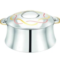 حافظة استيل هندي سيرين مزخرف سعة 3.5 لتر