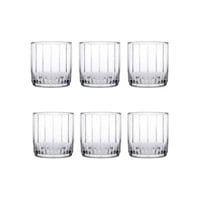 كاسات ماء زجاج ليا قصير سعة 260 مل 6 قطعة