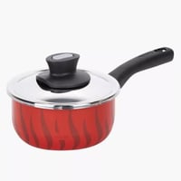 كسرولة Tefal عميقة مقاس 16 سم مع غطاء