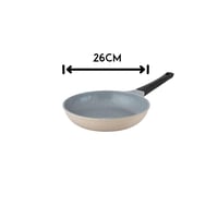 طقم قدور جرانيت جويل كريمي 12 قطعة بجودة عالية