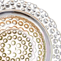 تمرية بغطاء زجاج محبحب عسلي