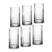 طقم كاسات ماء اكريلك 6 قطعة السيف 300 مل