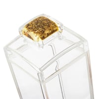 طقم علب بهارات اكريلك شفاف 1 قطعة مع استاند