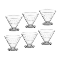 زبادي ايس كريم وحلا زجاج منقط 165 مل 6 قطعة