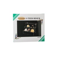 استاند تقديم حلويات اكريلك 3 دور 40 سم