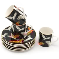 طقم فناجين قهوة تركي بلاك سوان