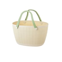 شنطة رحلات بلاستيك لون بيج