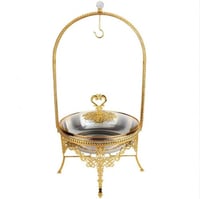 سخان طعام استيل وذهبي سعة 6 لتر