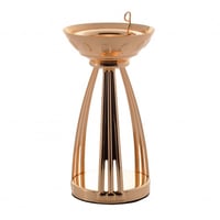 مبخرة معدن مجموعة الشعلة ذهبي