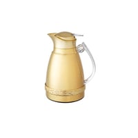 ترمس سارة ذهبي يد شفاف 0.7 لتر