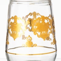 طقم كريستال تركي 75 قطعة ذهبي