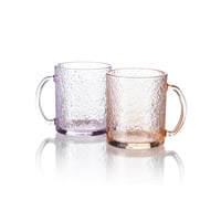 طقم اكواب ملون 6 قطع مثلج