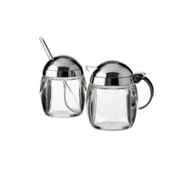 طقم سكرية اكريلك مع استاند معدن