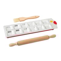 قالب معجنات معدني 12 فتحة مع فرادة وفرشات