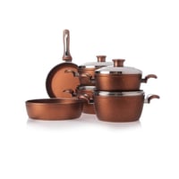 طقم قدور غرانيت 10 قطع تركي