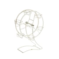 حامل كب كيك معدن دائري متحرك 6 خانات