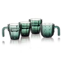 طقم كاسات زجاج 4 قطعة