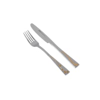 طقم شوكة مع سكين 12 قطعة