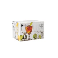 طقم كاسات عصير زجاج كوبيلت 6 قطع 330 مل