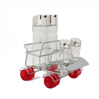 طقم مزيتة وملاحات من الزجاج ديكور سيارة