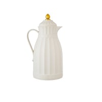 ترمس لمسات ابيض مخطط 1 لتر