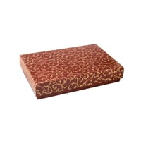 كاسات عصير زجاج تركي شفاف ذهبي 6 قطعة 240 مل