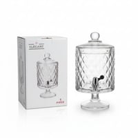 خزان عصير زجاج فاخر سعة 4.5 لتر