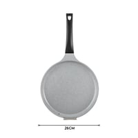 طاوة بانكيك مدور جرانيت لاهويا بيج مقاس 26 سم