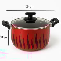 قدر نيوفلون بطبقة مانع للالتصاق مقاس 24*11 " 5 لتر