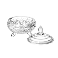 تمرية زجاج مزخرفة مقاس كبير