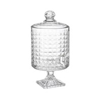 خزان عصير زجاج بقاعدة 4.5 ليتر