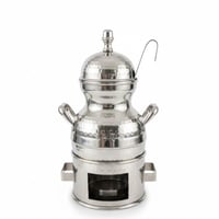 جرة الفول الفاخرة ستانلس ستيل هندي سعة 1.5 لتر