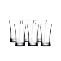 كاسات ماء زجاج تركي شفاف 210 مل