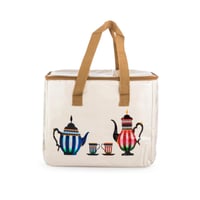 شنطة رحلات للترامس مبطنة برسومات مشكلة