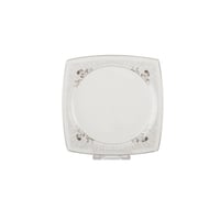 طقم صحون للحلا والفواكه والفطور 6 قطعة بورسلان مرب...