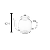 براد شاي زجاج مقاوم للحرارة 150 مل