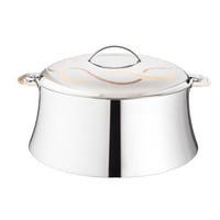 حافظة استيل هندي سيرين مزخرف سعة 3.5 لتر