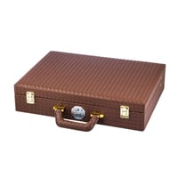 شنطة ملاعق خدمة استيل فاخر 76 قطعة فضي سادة الجوهر...