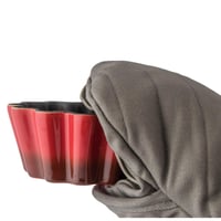 مساك قماش وسليكون لون رمادي