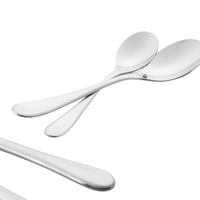 طقم ملاعق اطفال ستيل سادة صغيرة 4 قطعة