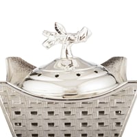 مبخرة معدن ذهبي مقاس 20 سم